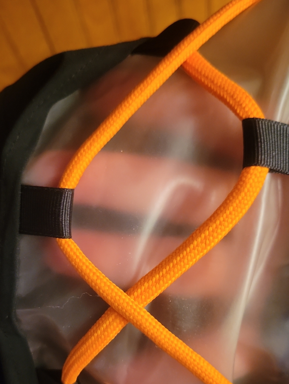Womens Black Blazer with Orange and Lime And Yellow Accent Cords - Picture 9 of 9